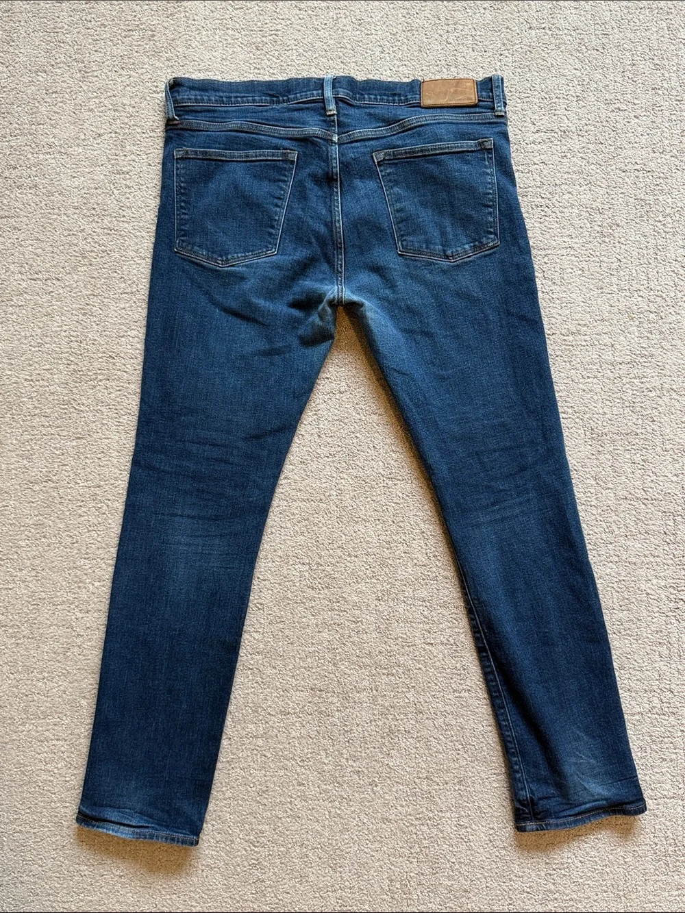 J. Crew 484 Men's Kurabo Japanese Slim Fit Jeans - 36 x 32